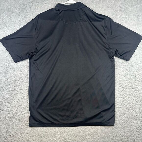 Modern Dealership Polo Shirt Mens Medium Black Polyester Automotive Work Wear‎ - Picture 6 of 14